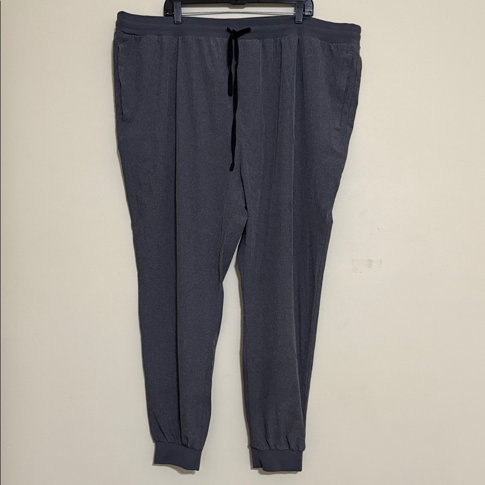 SO1 society of one Men's Gray Jogger Pants 3XLT performance training outdoor